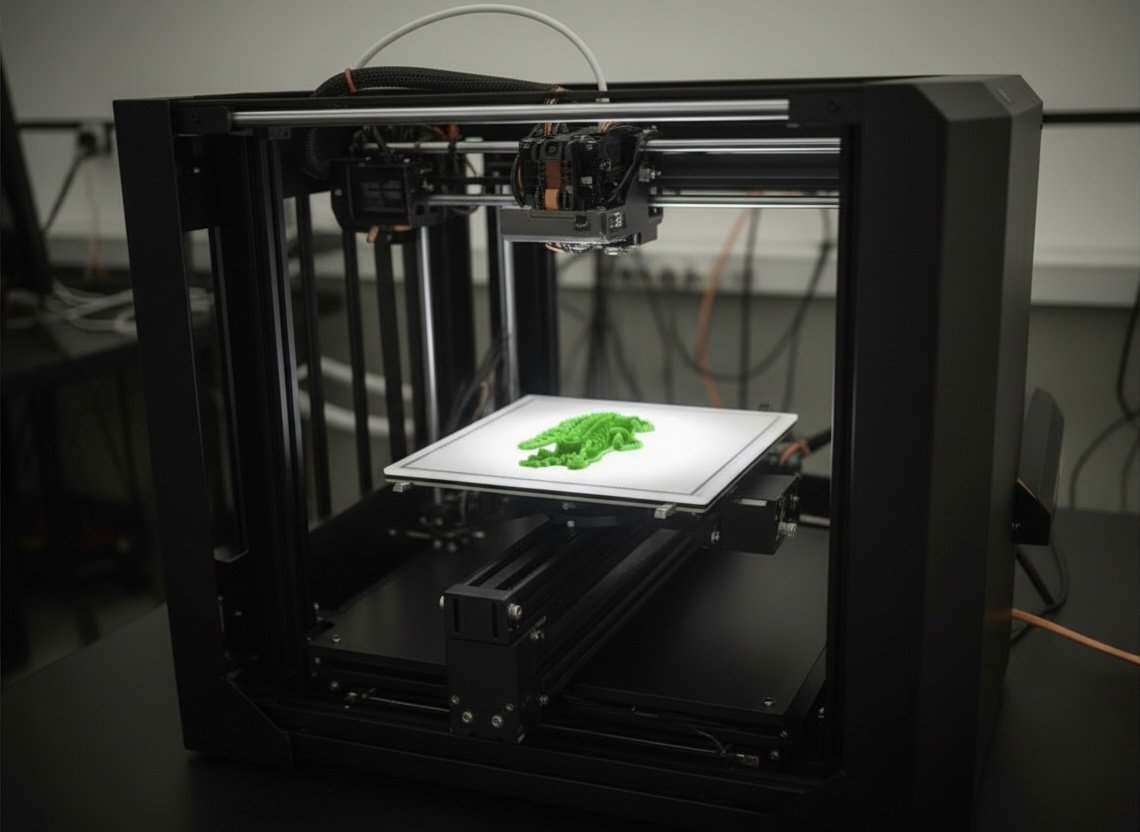 Impressora 3D em ação — Loja de Presente, Funchal, Madeira