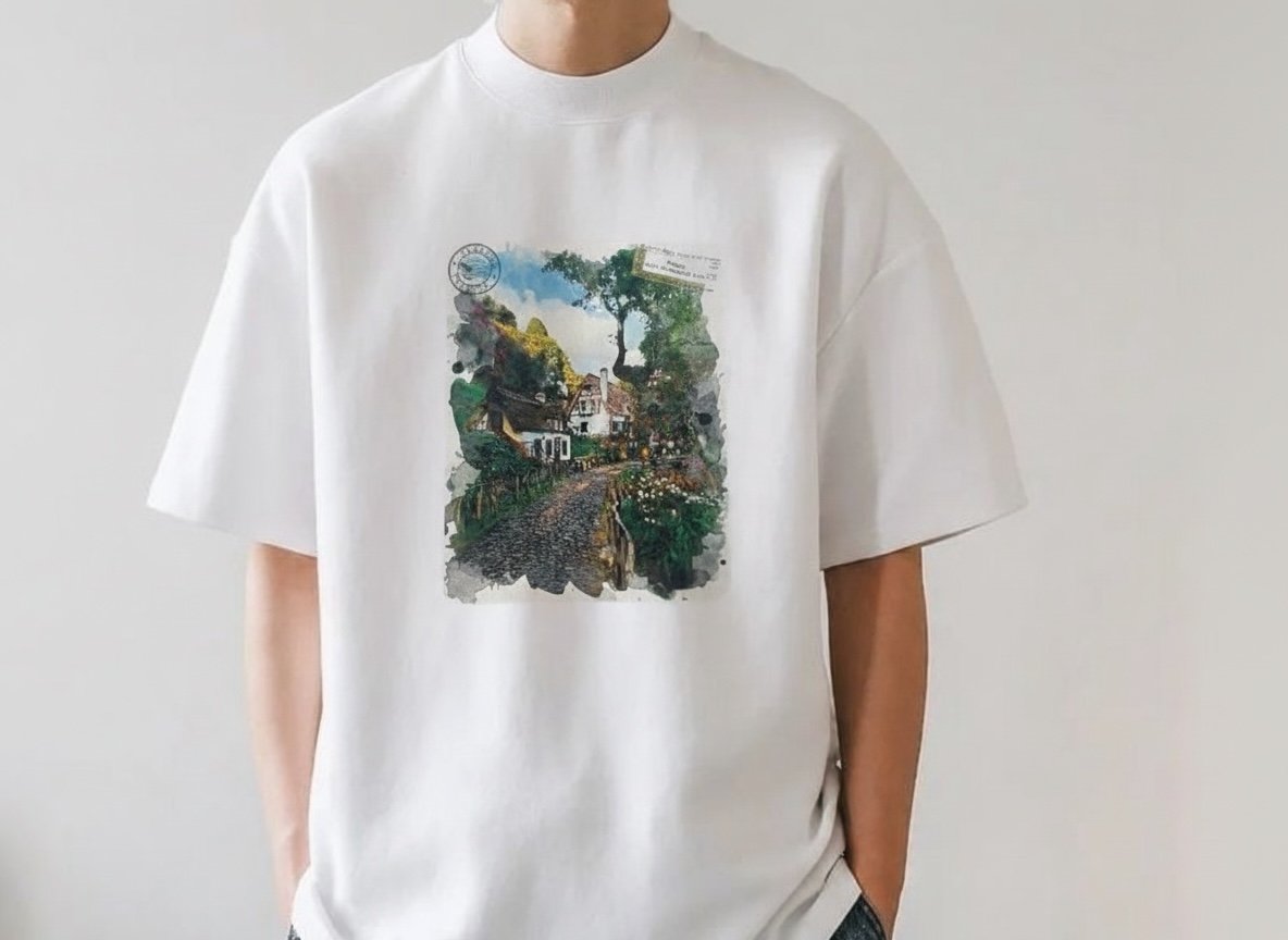 T-shirt DTF personalizada — souvenir único da Madeira